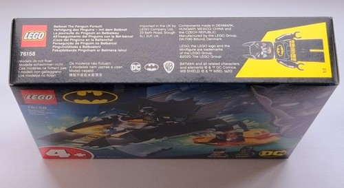 NEU LEGO 76158 DC COMICS SUPERHELDEN BATMAN: BATBOAT DIE PINGUINVERFOLGUNG VERSIEGELT - Bild 3 von 5