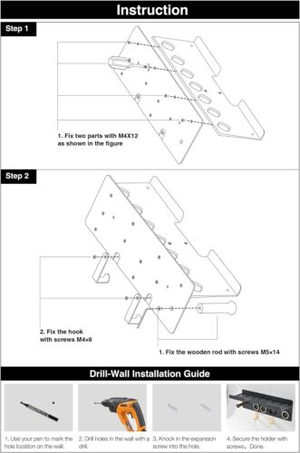 Suitable for Dyson curler storage rack, hair dryer bracket, curler storage rack - Picture 7 of 7