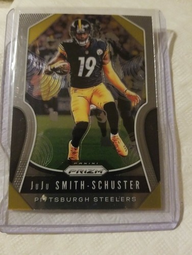 2019 PANINI PRIZM JUJU SMITH SCHUSTER FOOTBALL CARD IN MINT CONDITION  - Bild 4 von 4