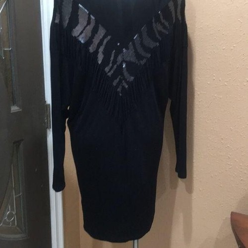 She's Haute black sequin sweater dress nwt - Bild 5 von 5