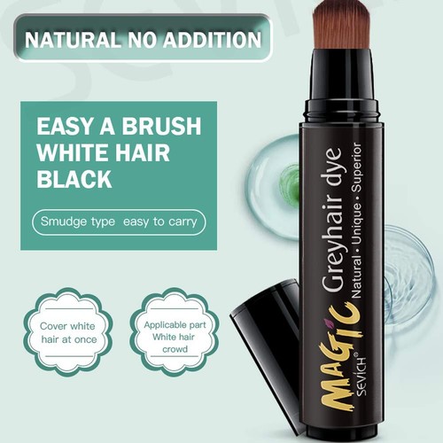 Hair Dye Brush Pens Hair Root Touch Up Temporary White Hair Cover Instant cover - Picture 6 of 7