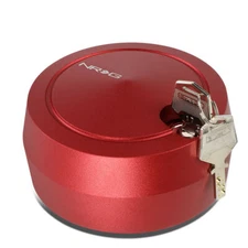 NRG Steering Wheel Quick Release Hub Quick Lock With 2 Keys RED SRK-201RD