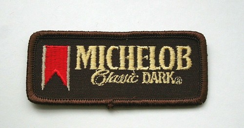 Rare Vintage Michelob Classic Dark Beer Distributor Cloth Patch 1980s NOS New - Bild 1 von 3
