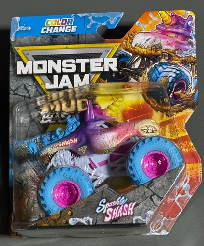 SPIN MASTER MONSTER JAM MUD BLASTER SPARKLE SMASH NEU 🔥KOSTENLOSER VERSAND🔥