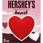 HERSHEY'S Milk Chocolate Heart, Valentine's Candy Gift Box, 5 oz EXp 01-26
