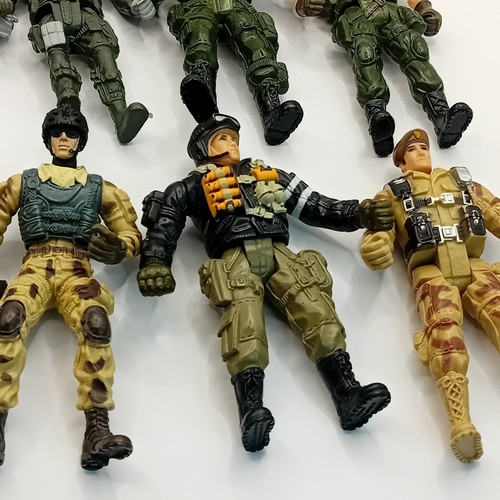 Lot Of 15 Chap Mei Soldier Force Action Figures Military Army Fig Boy Toys Kids - Picture 8 of 17