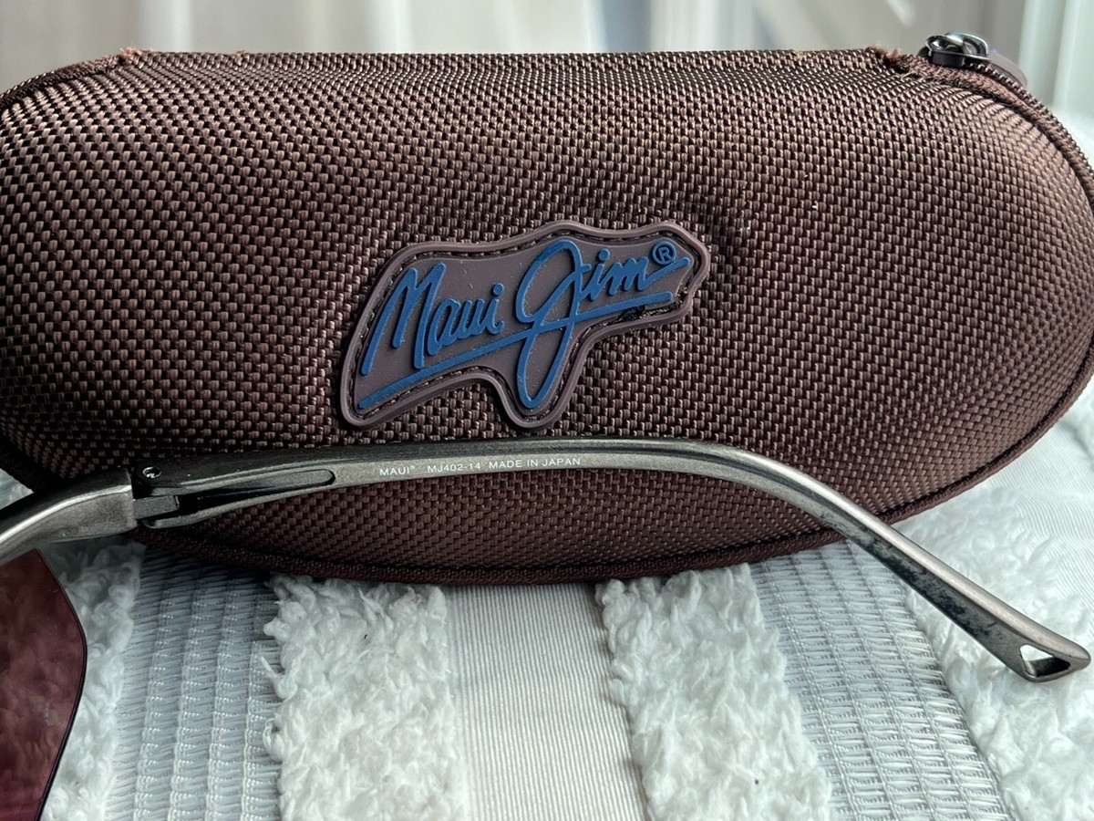 Maui Jim Sunset MJ 402 14 Gunmetal Metallic Frame + Maui