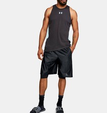 Under Armour Men's Perimeter 11-inch Short, Black 001 /Black, M