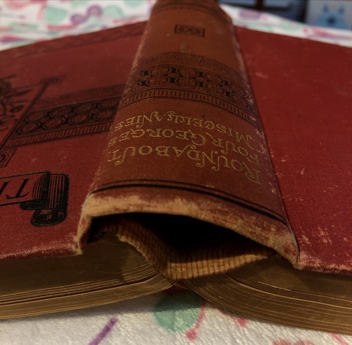 William Thackeray Household Edition Estes and Lauriat 1884 Roundabout Papers - Picture 9 of 11