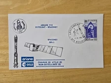 Space Cover | France 12/09/1985 Ariane V 15 Spacenet