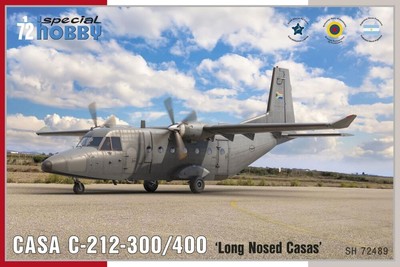 Special Hobby 1:72 100-SH72489 CASA C-212-300/400  Long Nosed Casas 