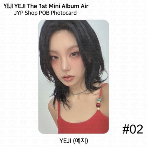 Yeji The 1st Mini Album AIR POB Photocard ITZY KPOP K-POP BDM Makestar Soundwave - Picture 30 of 54