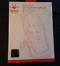 Diono All Weather Stroller Footmuff, Universal Fit from Baby to Toddler