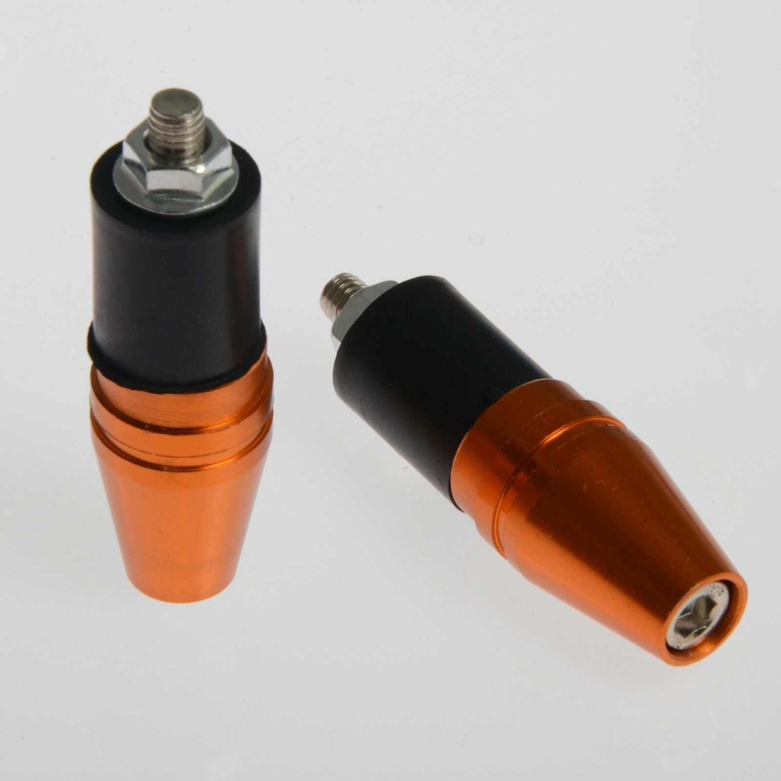 Sonicmoto  Bar End 17mm  Universal Handlebar Scooter Motorcycle Weights Gold