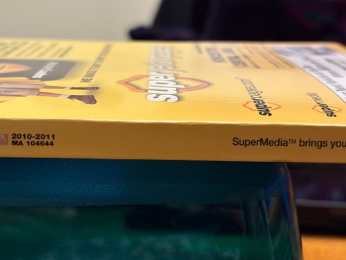 Verizon SuperPages Companion Directory Worcester Central Phone Book 2010-2011 - Picture 7 of 8