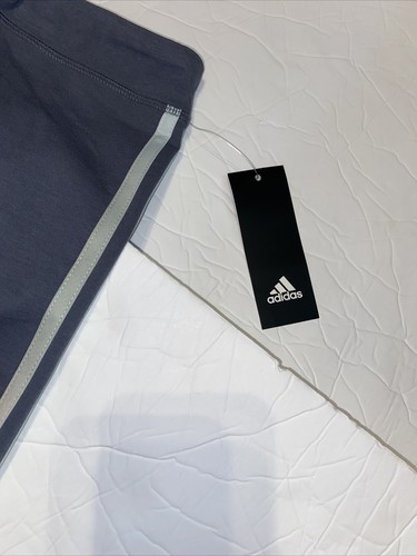 Adidas Girls Legging Tight Onix Size Large (14) Dark Grey - Picture 4 of 8