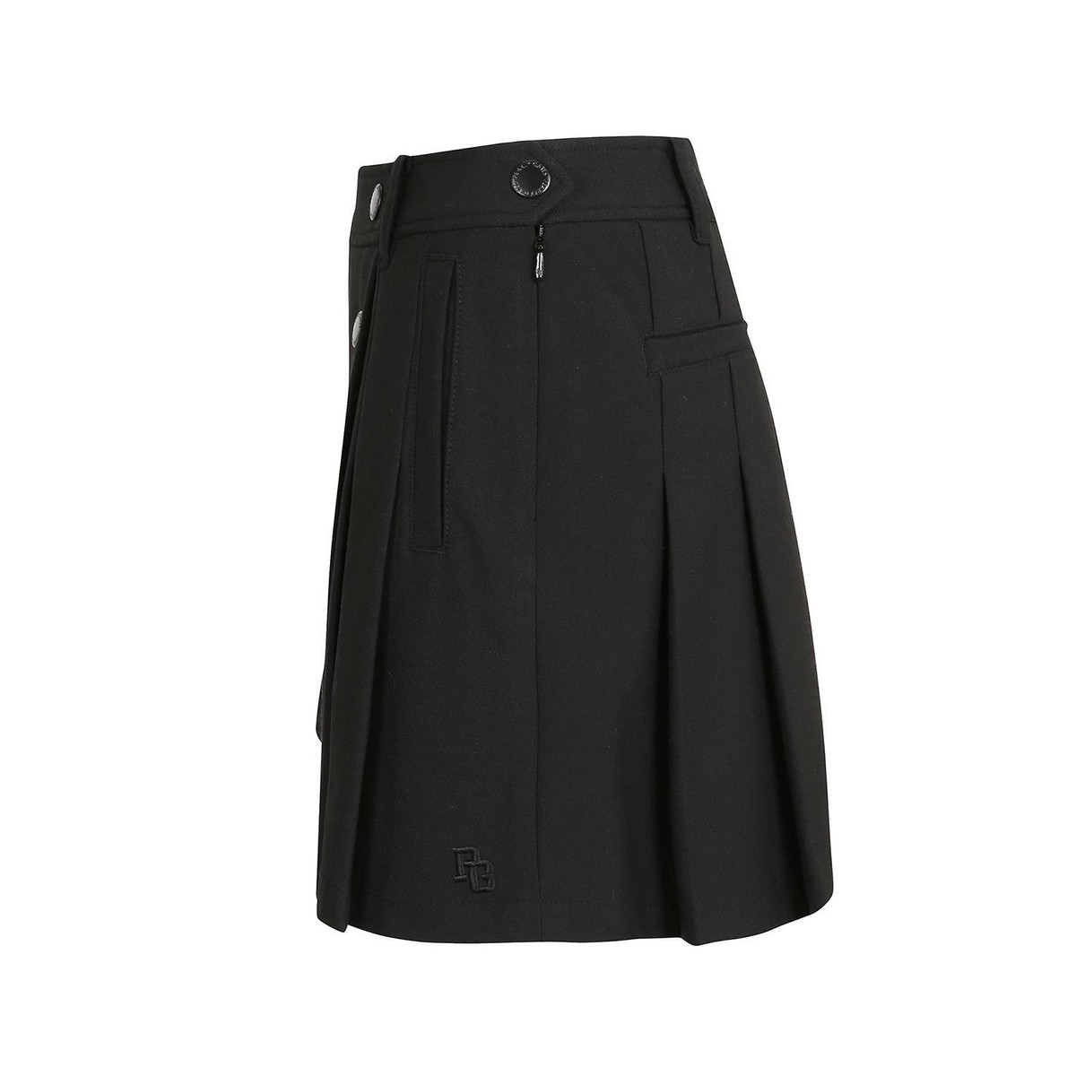 【PEARLY GATES】Women's Crochet Line Layered Culotte Skirt Genuine PEARLY GATES GOLF Womens Perforated Crochet Line