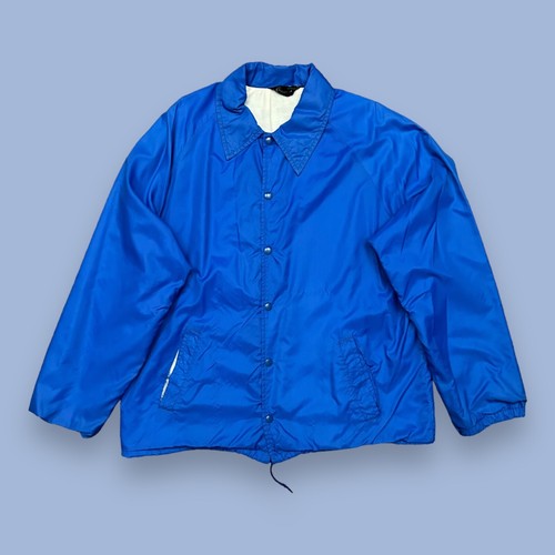 Vtg 70s Champion Jacket Windbreaker Snap Button Coach Jacket Rialto Swim Team - Picture 2 of 11