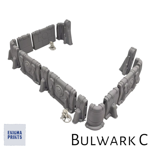 Farsight Bulwark - 28mm Tau 3D Printed Terrain for Tabletop Wargaming - Picture 19 of 21