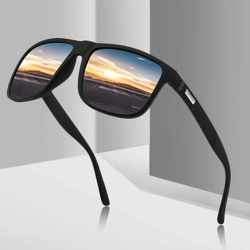 Gafas de sol unisex de marca de lujo, disño cuadrado vintage, protezione UV400 - Foto 13 di 27