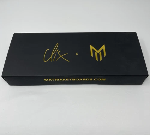 Clix x Matrix Official Gaming Keyboard 60% Cotton Candy Blue/Blue