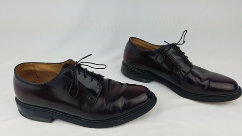 Vintage Military Officers Oxford Dress Shoes ~ O'Sullivan Heel ~ Insole 11.75" - Picture 2 of 9