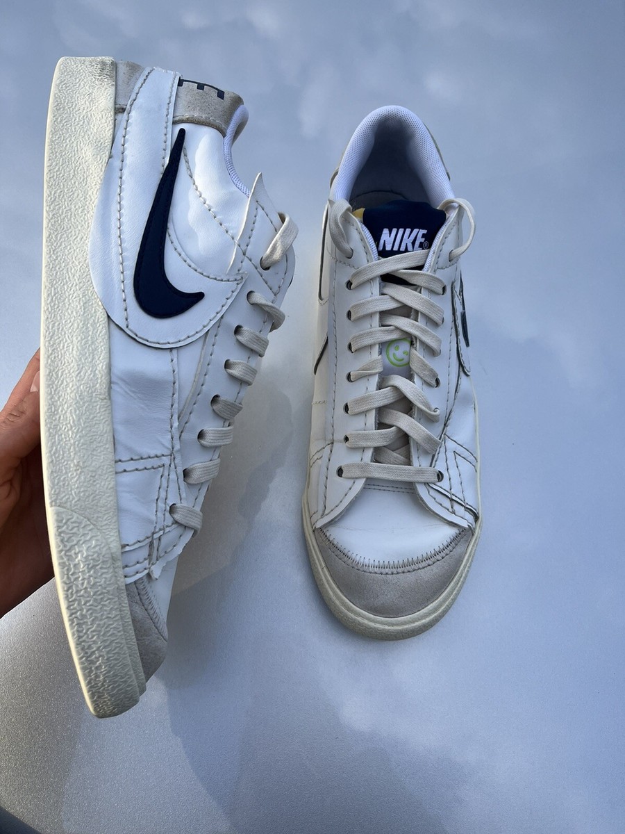 【NIKE】BLAZER LOW'77 JUMBO SE FD0378-121 Nike Blazer Low `77 Jumbo SE US 11 `White/Navy` FD0378-121