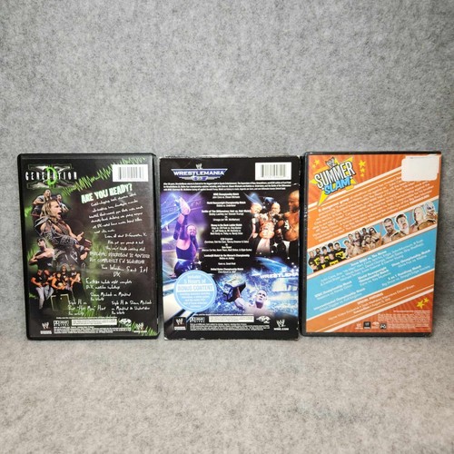 WWE - Wrestlemania 23 - Summer Slam 2010 - Generation X DVD - Picture 2 of 8
