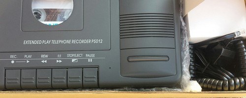Grabadora de teléfono de reproducción extendida de colección cinta de casete portátil P5012 remota lne - Imagen 3 de 3