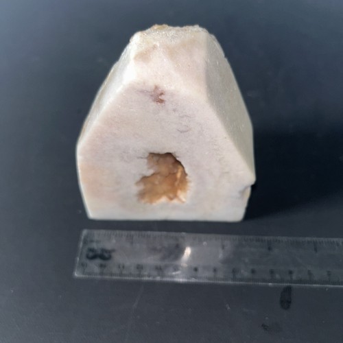 Pink Amethyst druzy from Brazil Pink Natural Rough Crystal. Self Standing Large - Photo 3 sur 5