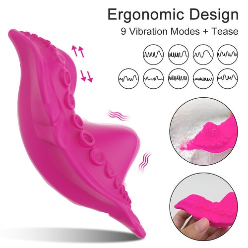 Bragas de masajeador portátiles de doble vibración para mujer APP control impermeables inalámbricas - Imagen 4 de 17