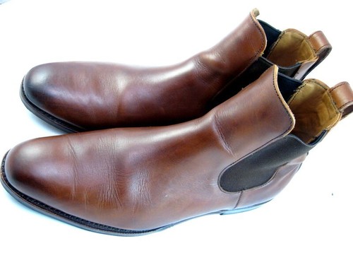 Allen Edmonds "LIVERPOOL" Herren Leder Chelsea Boots 11 D CHILI USA (367N) - Bild 5 von 11
