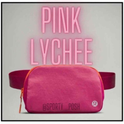 NWT Pink Lychee/Ripened Raspberry OG lululemon Everywhere Belt Bag EBB 1L