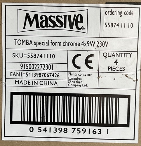 Phillips Massive Lighting - Tomba - Wholesale - Energy Saving GU10 - Picture 6 of 6
