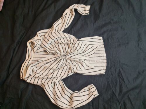 Sheike Top Size 10 Knot Front Officewear - Picture 4 of 8