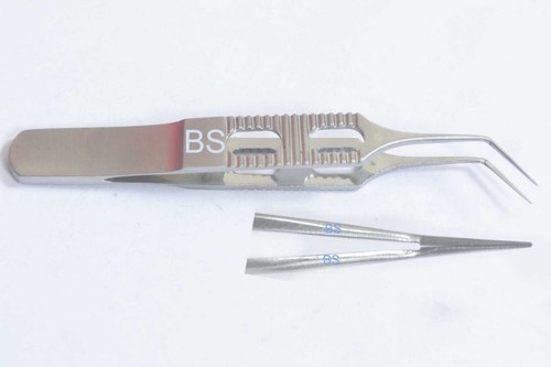 New SS Kelman McPherson Forcep Angled Shaft 10mm with Tying Platform Length 85mm - Bild 11 von 12