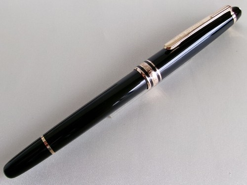 Montblanc Meisterstuck Classique 144 Fountain Pen 14K Nib Name Carved - 第 2/14 張圖片