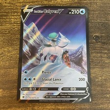 Pokémon TCG Ice Rider Calyrex V Sword & Shield - Astral Radiance TG14/TG30 Holo