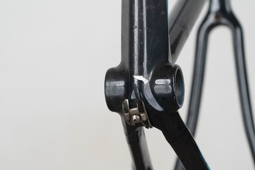 DE ROSA KING CARBON FRAME VINTAGE COLUMBUS RACING ROAD BIKE BICYCLE OLD RIM - Picture 22 of 24