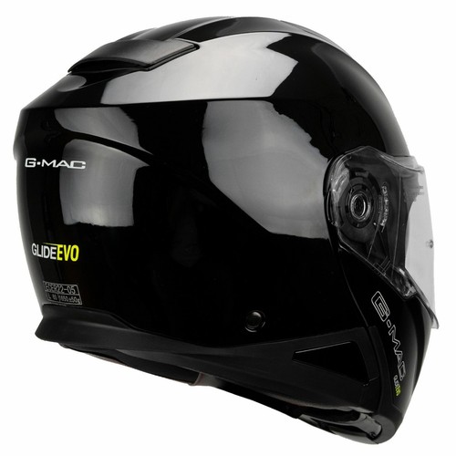G-Mac Glide Evo Modular Sun Visor Flip Up Front Motorcycle Helmet - Picture 46 of 86