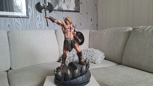 Estatua exclusiva de He-Man Sideshow Collectibles Masters of the Universe MotU