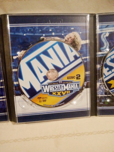 WWE: Wrestlemania XXVII (DVD, 2011, 3-Disc Set, Collectors Edition) - Imagen 6 de 12