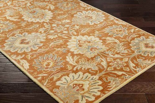 Area Rugs 8x10 Lyon Traditional Camel Rug for Living Room and Bedroom - Picture 3 of 30