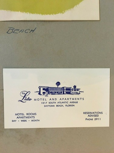 Photos and Ephemera Daytona Beach Florida 1960's Vacation - 第 5/12 張圖片