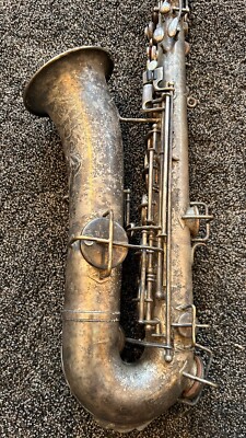 Vintage 1918 Buescher True-Tone Low Pitch Saxophone | eBay
