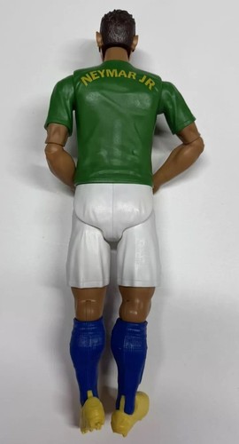 Neymar Jr Mattel 12" FC Elite Actionfigur Brasilien Brasil bewegliche Figur EUC - Bild 3 von 4