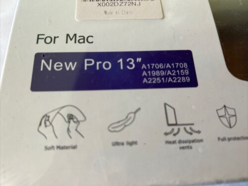 Hard Shell Case for Mac New Pro 13" - Picture 2 of 3