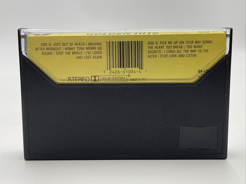 Patsy Cline Golden Hits Collection Audio Cassette Tape - Picture 2 of 4