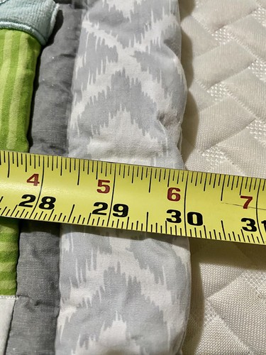 Circo Quilted Reversible Baby Gray Crib Comforter Safari Zoo Elephant 30X40 - Picture 11 of 14