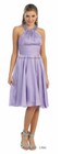 Satin Formal Sleeveless Halter Dresses for Women